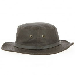 Brown Sheepskin Leather Kirwee Hat - Aussie Apparel