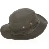 Chapeau Kirwee Cuir Mouton Marron - Aussie Apparel