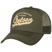 American Heritage Trucker Baseball Cap Khaki - Stetson