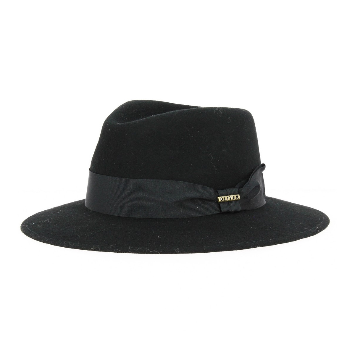 Hat Fedora Chester Wool Felt Black - Traclet Reference : 17604 ...