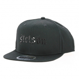 Street Snapback Cap Black - Stetson