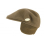 Kangol 504 Camel Wool Ear Flap Cap