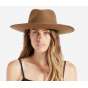 Fedora Jo Rancher Bronze Felt Hat - Brixton