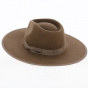 Fedora Jo Rancher Bronze Felt Hat - Brixton