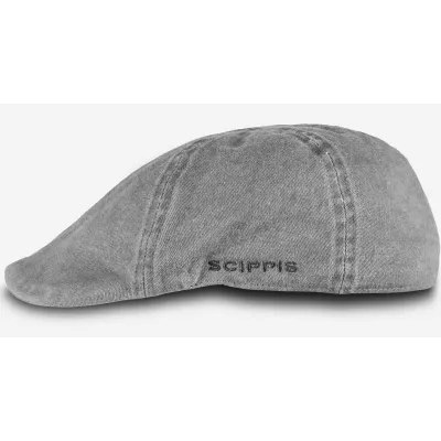 Casquette Bec de Canard Chilla Grise - Traclet SCIPPIS  Reference : 17623| Chapellerie Traclet