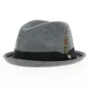 Chapeau Trilby Gain Gris chiné - Brixton