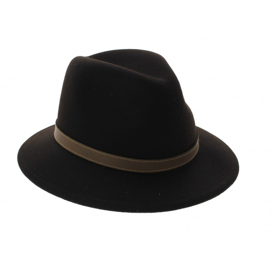 Chapeau De Chasse Soweto Noir - Crambes Chapeau De Chasse Soweto Noir - Crambes