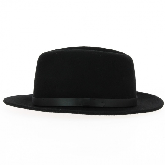 Chapeau De Chasse Soweto Noir - Crambes Chapeau De Chasse Soweto Noir - Crambes