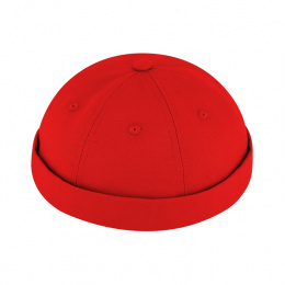 Red Cotton Brindisi Docker Beanie - Traclet