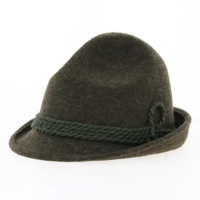 Chapeau Tyrolien Marron Chiné - Traclet