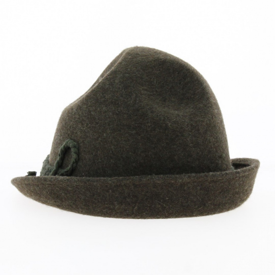 Chapeau Tyrolien Marron Chiné - Traclet