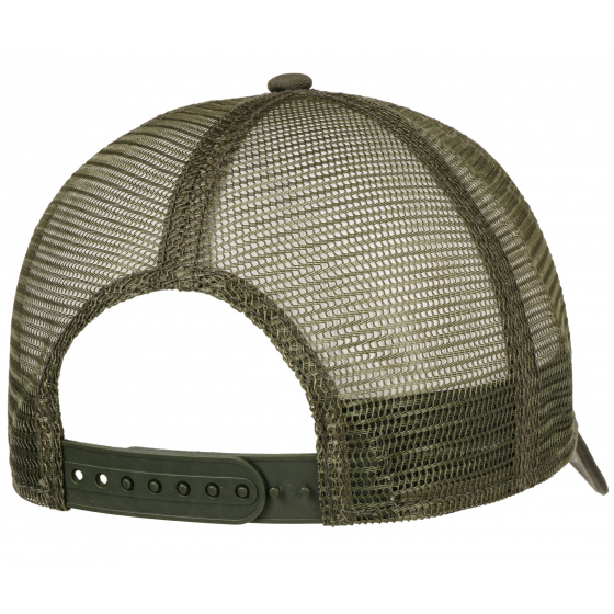 American Heritage Khaki Trucker Baseball Cap - Stetson