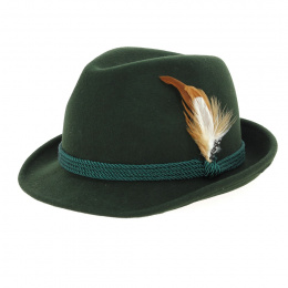 Black Tyrolean Hat Charentes des Deux Mondes compliant