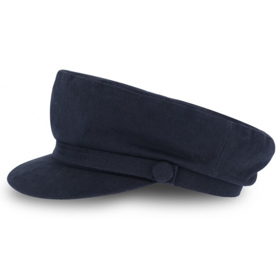 Sierra Cotton Navy Blue Marin Cap - Traclet Sierra Cotton Navy Blue Marin Cap - Traclet