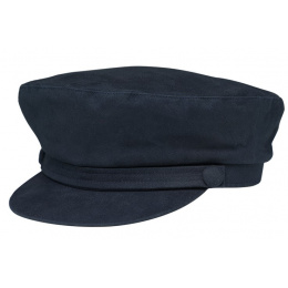 Sierra Cotton Navy Blue Marin Cap - Traclet