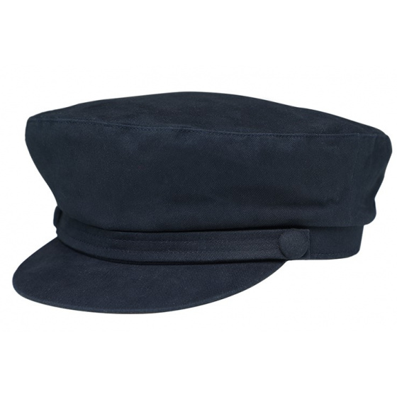 Sierra Cotton Navy Blue Marin Cap - Traclet