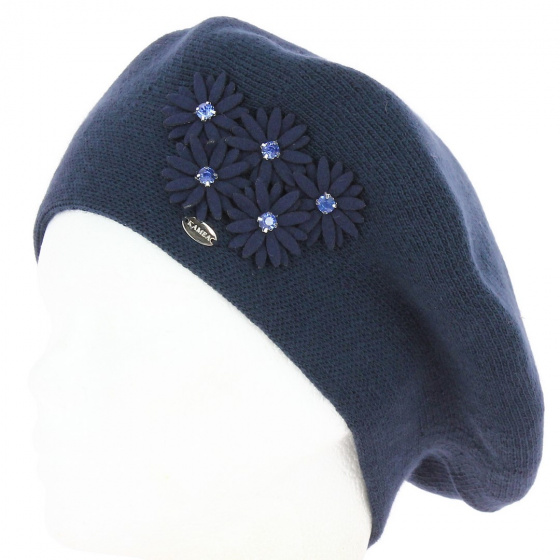 Tala Women's Beret Navy Blue - Traclet