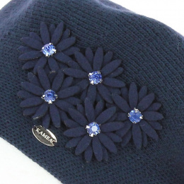 Women's Beret Tala Navy blue - Traclet