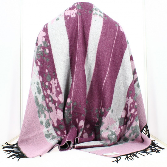 Poncho Rorschach patterns grey reverse - Traclet