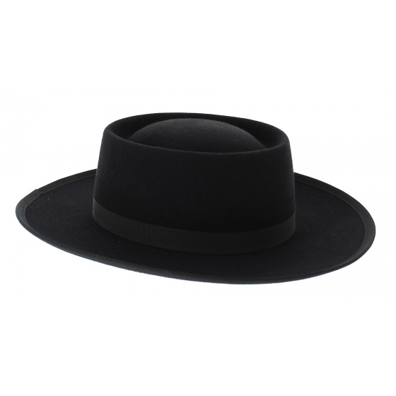 Alsatian Wide-Brimmed Hat - Gambler shape