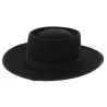 Alsatian Wide-Brimmed Hat - Gambler shape Reference: 17676 | Traclet Hat Shop