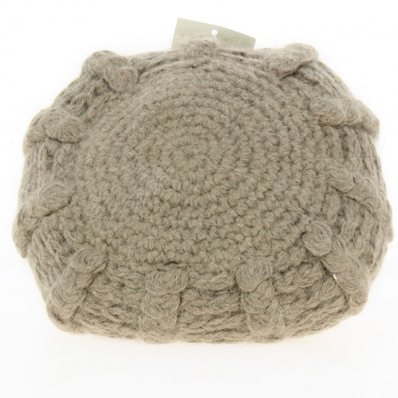 Béret Sophie Angora beige - Traclet Béret Sophie Angora beige - Traclet