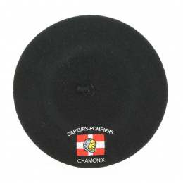 Sapeurs-pompiers Chamonix embroidered beret - Traclet