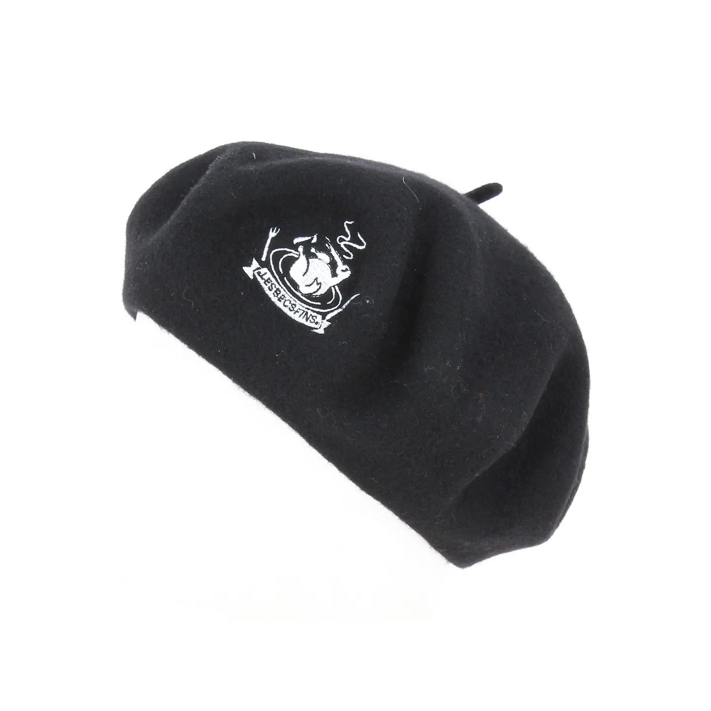 Les becs fins embroidery beret - Traclet