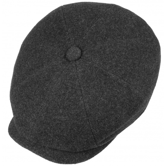 Anthracite Hatteras Cap - Stetson Anthracite Hatteras Cap - Stetson