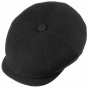 Stetson Black Wool Hatteras Cap