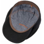 Stetson Black Wool Hatteras Cap