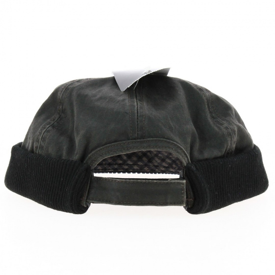 Docker Cap Pissot Cotton Brown or Black - Traclet