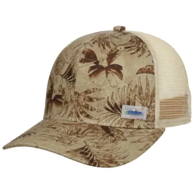 Casquette Trucker Jungle Lin Beige - Stetson
