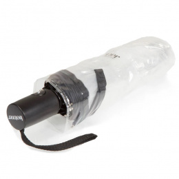 Black Pvc Transparent Umbrella - Isotoner