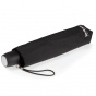 Slim UV-UPF50+ Uni Black Umbrella - Isotoner