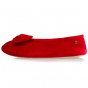 Women's ballerina slippers Red bow - Isotoner