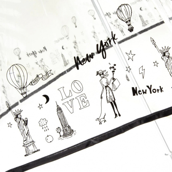 Transparent hot-air balloon bell umbrella - Isotoner