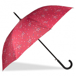 Women's Cane Umbrella Cherry Dots - Isotoner