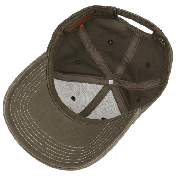 Kona Cotton Baseball Cap Olive - Stetson
