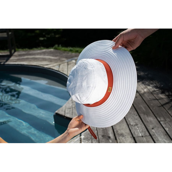Chapeau bob Bord de mer Terracotta - Soway Chapeau bob Bord de mer Terracotta - Soway