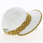 Louison Girl's Cap with Anti-UV Mustard Chin Strap - Soway