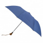 Blue automatic folding golf umbrella - Piganiol