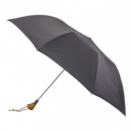 Black automatic folding golf umbrella - Piganiol