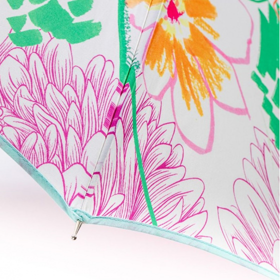 Women's folding umbrella UPF 50 Floraison - Piganiol