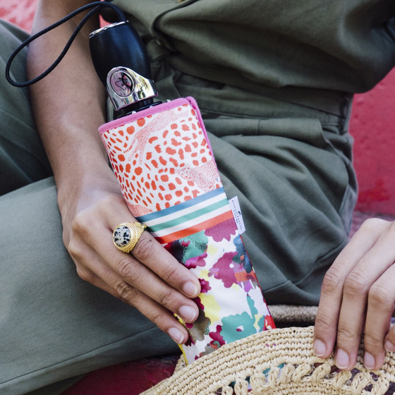 Women's folding umbrella UPF 50 Tonka - Piganiol