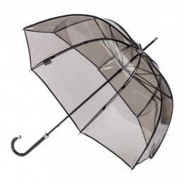 Parapluie Transparent fumé bordé noir - Piganiol