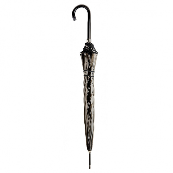 Parapluie Transparent fumé bordé noir - Piganiol