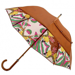 Parapluie femme canne Doublé Coco Banana - Piganiol