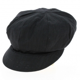 Gavroche Elorine Linen Cap Black - Mtm