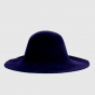 Bardot wide-brimmed felt hat